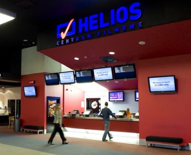 Bilety do kina Helios od ręki kod voucher cała Polska 7 dni w tygodniu