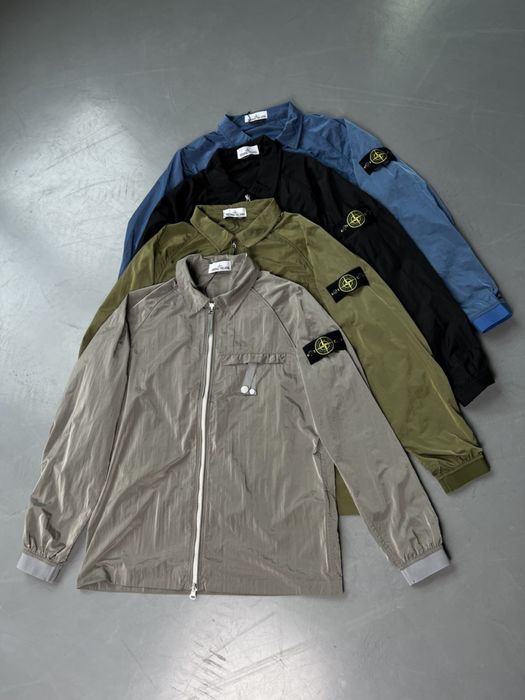 БЕЗ ПЕРЕДОПЛАТИ | STONE ISLAND NYLON овершот куртка стон айленд нейлон