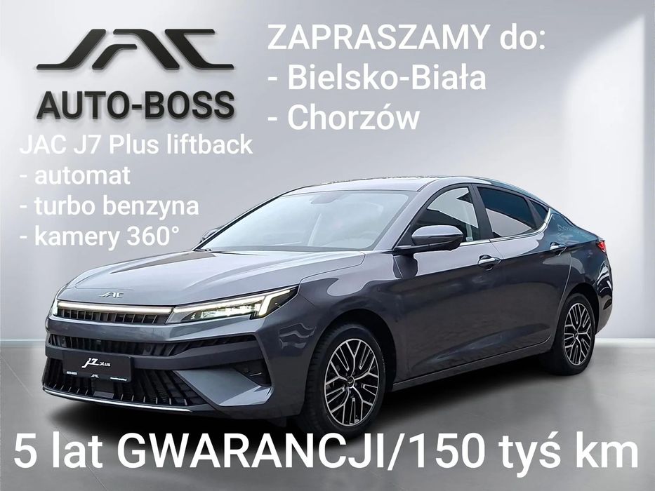 JAC J7 Plus liftback 1,5 benzyna 136KM automat CVT