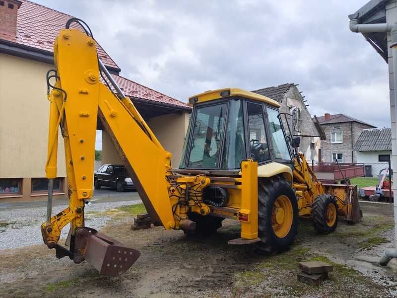 koparko ładowarka jcb 3cx  pełna opcja,  uszkodzona