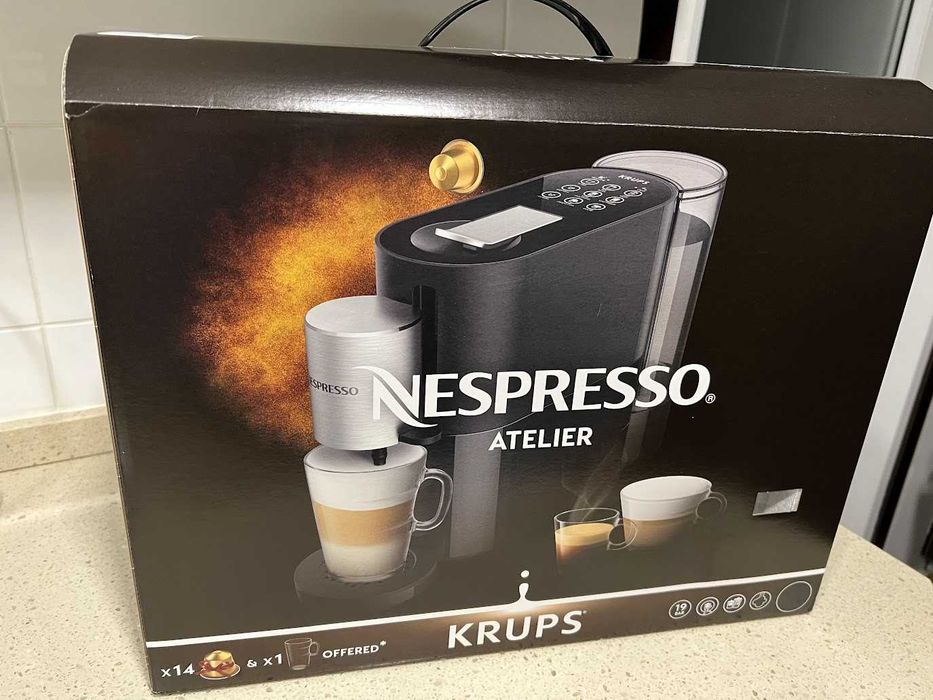 Nespresso Krups Atelier – Excelente estado (com caixa)