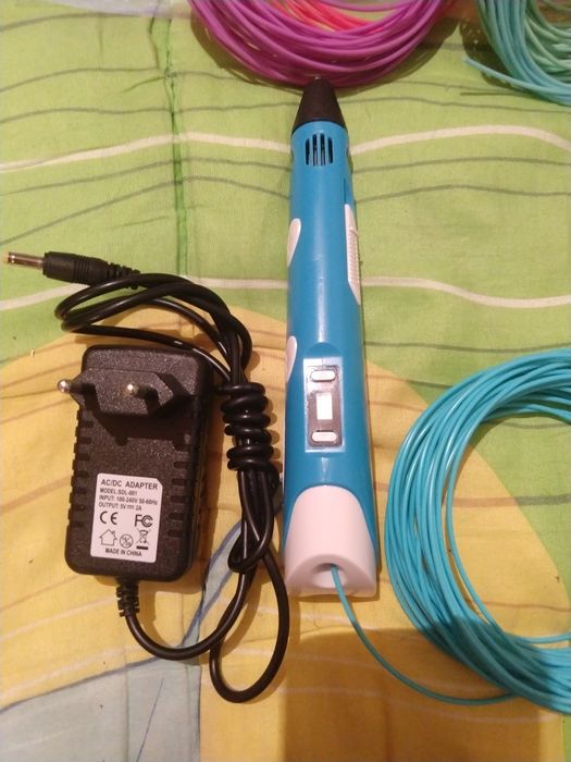 3D ручка з пластиком