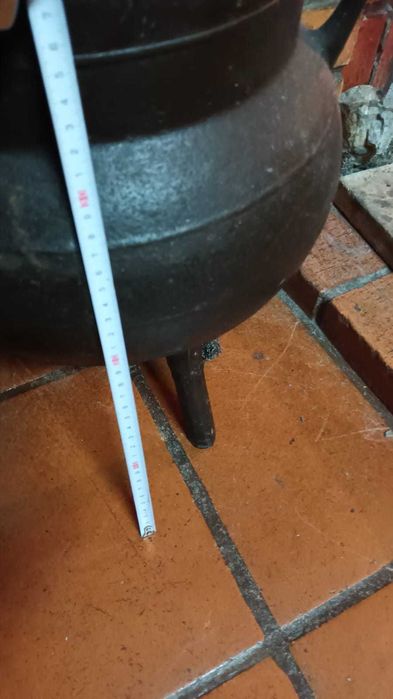 Panela de ferro de lareira