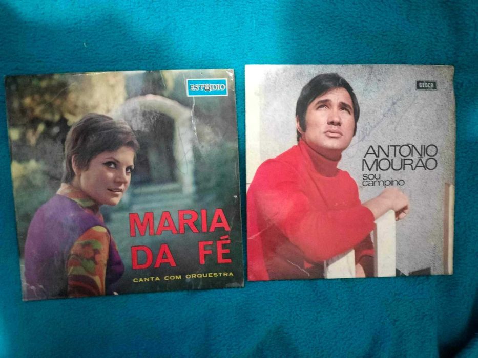 Discos de vinil antigos