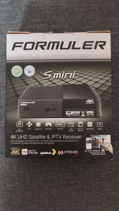 Formuler S Mini - Box IPTV, Satélite, CCcam, etc