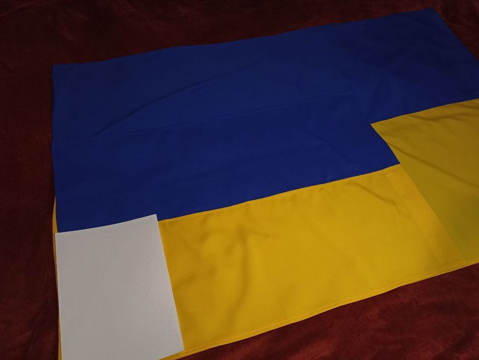 Флаг Украины/Прапор України/Флаг УПА/Прапор ОУН/ нейлон габардин