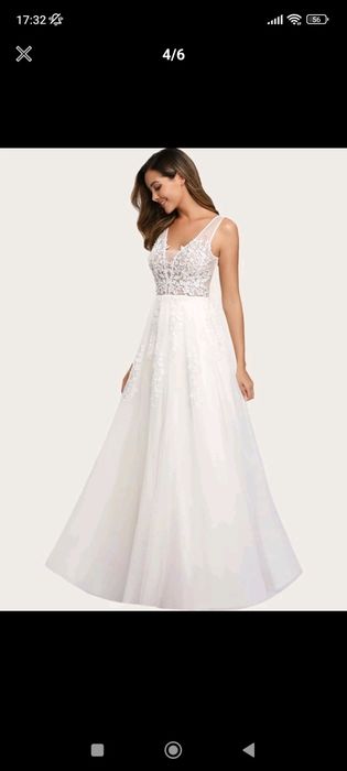 Suknia ślubna biała