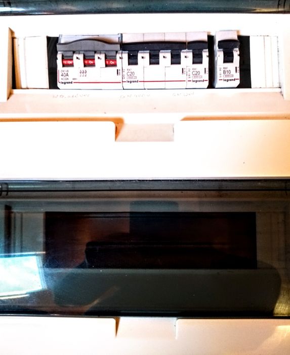 Rozdzielnica prądu do domku