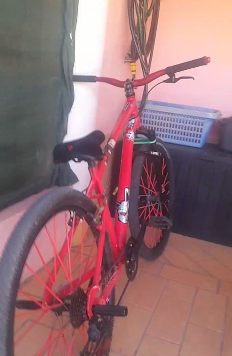 Bike preparada para grau