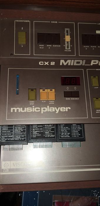 Orgão Viscount CX 2 MIDI-PCM