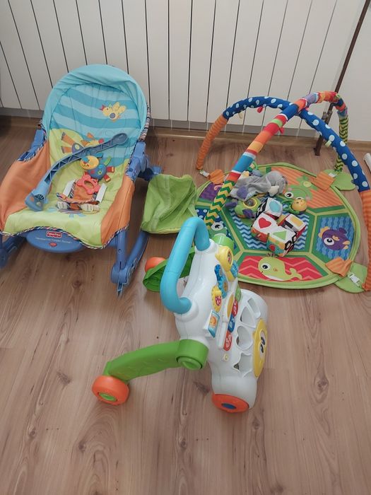 Wózek Bujaczek fisher price  + chodzik