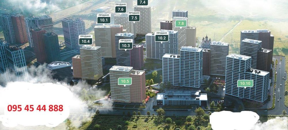 3к квартира ЖК Варшавський3 Будинок 10.2 Введений у експлуатацію