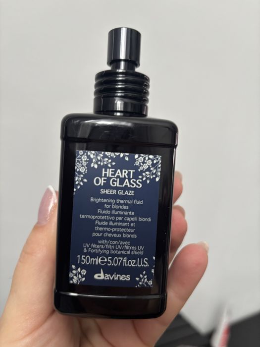 Davines heart of glass termoochtona do włosów blond