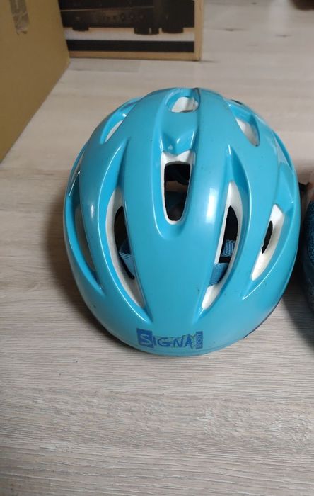 Signa niebieski kask dziecięcy/ Kask dla dziecka KASK