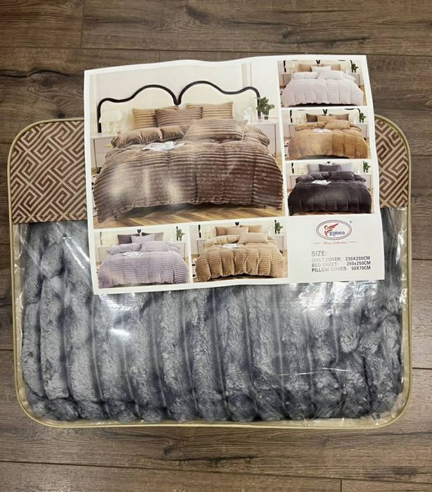 Плюшева постільна білизна Koloco