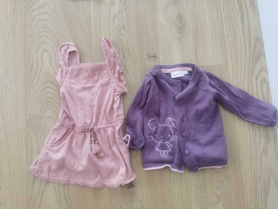 Sukienka cool club r 68 + sweterek