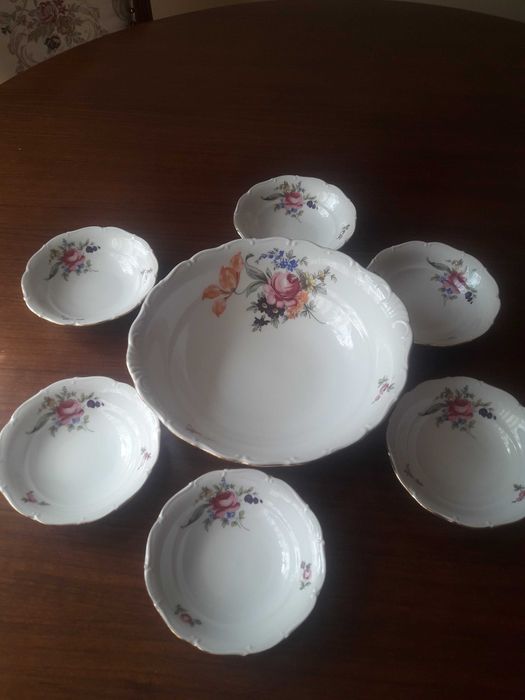 Сервиз для компота фарфоровый