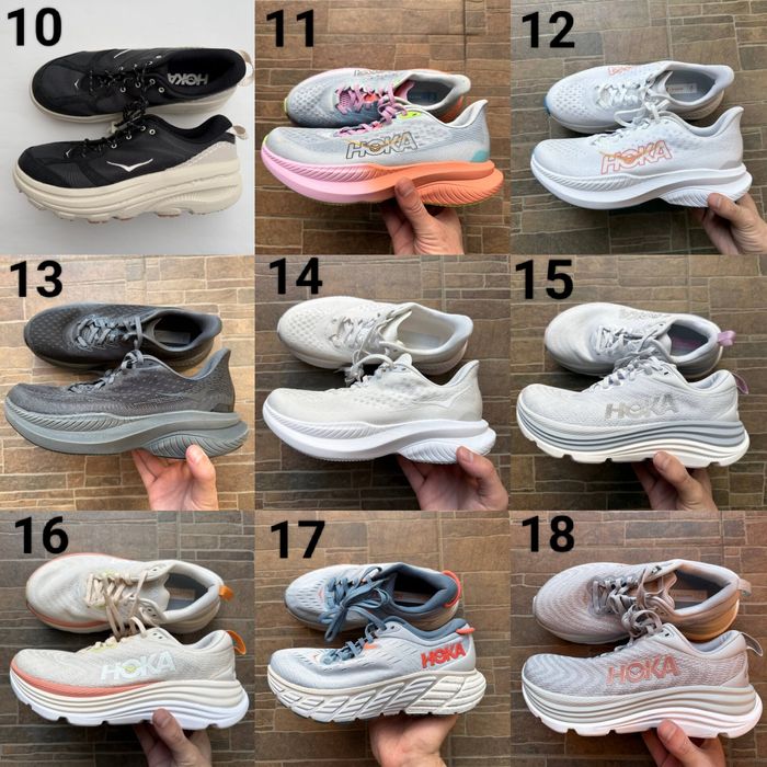 Оригінальні Сток Hoka Nike Бігові Кросівки Черевики Розміри  38-38.5