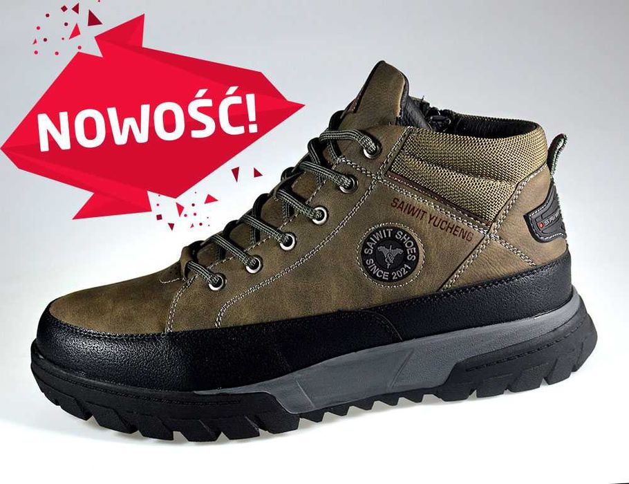 HIT - zimowe buty męskie. Najnowszy model. Rozmiar : 42