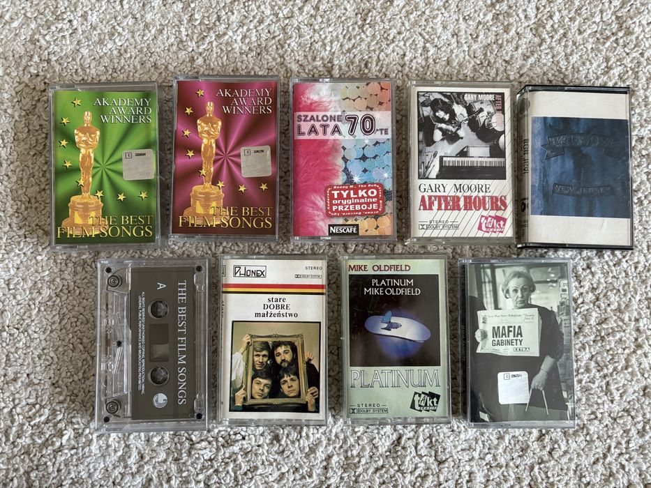 Stare kasety magnetofonowe