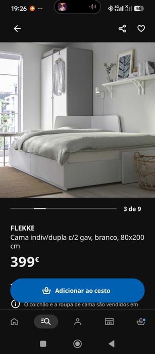 Cama individual/dupla