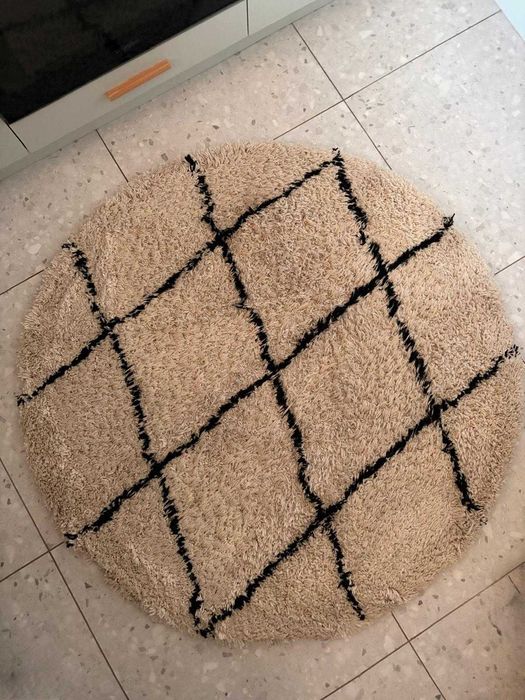 Okrągły ręcznie tuftowany dywan Westwing