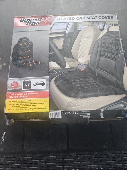Podgrzewana mata na fotel samochodowy 12V Ultimate Speed