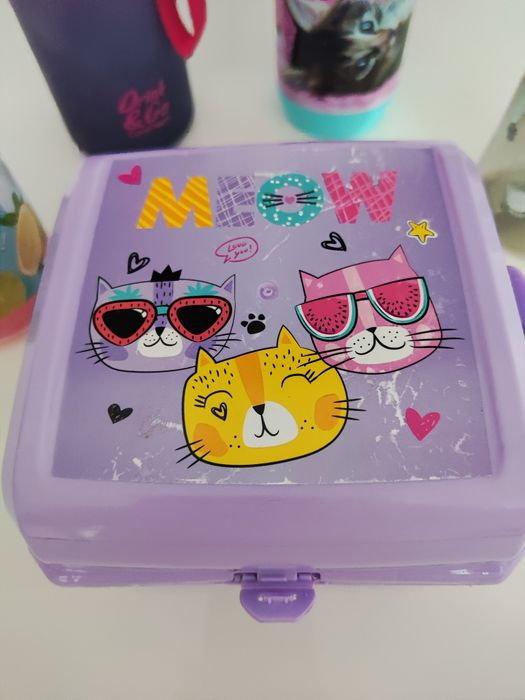 Pudełko na śniadanie i bidony