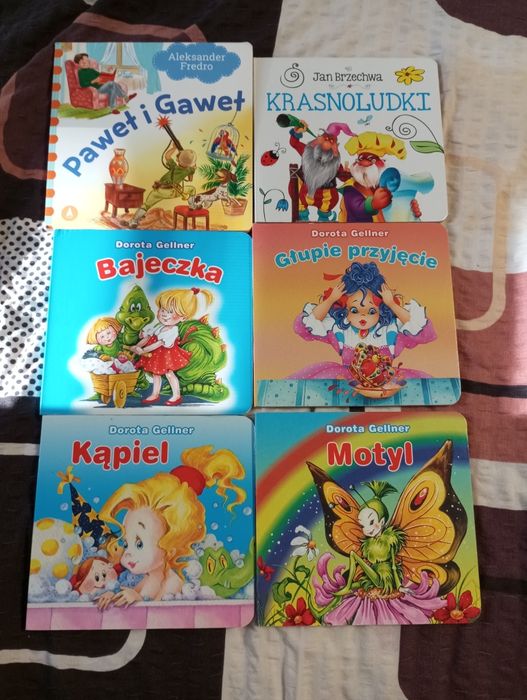 Książeczki bajeczki dla maluszka 5szt.