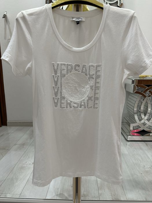 T-Shirt Versace cyrkonie   M