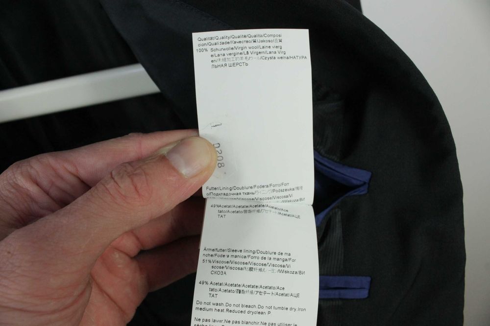 Преміальний класичний костюм Hugo Boss Slim Fit Розмір 54 на високого