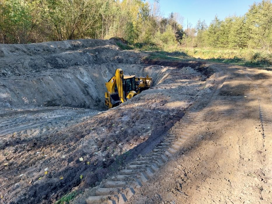 Usługi koparko ładowarka