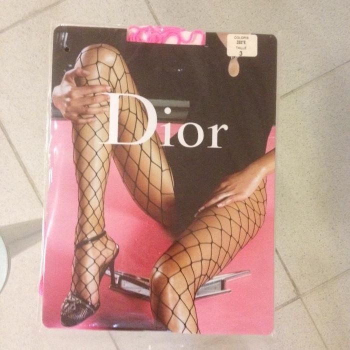 Колготки сетка Dior колготы