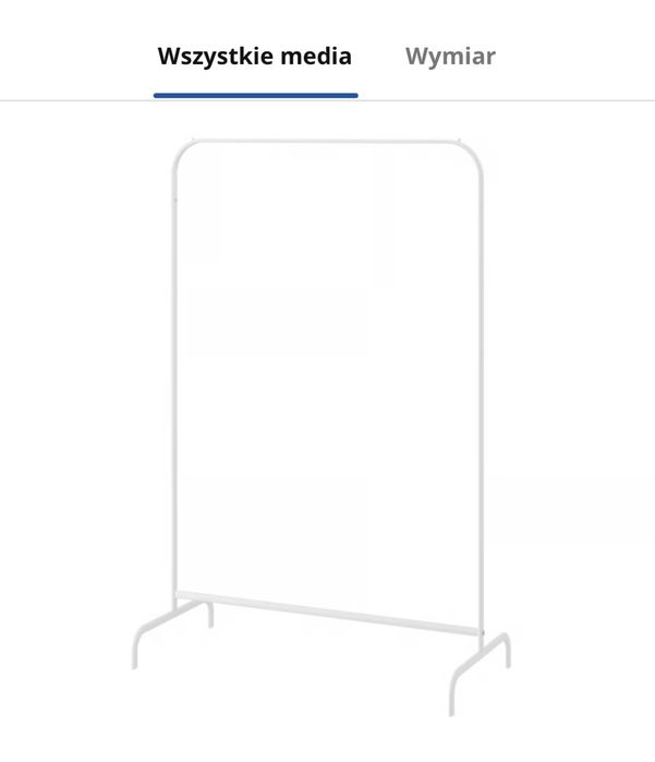 Stojak na ubrania Ikea Mulig