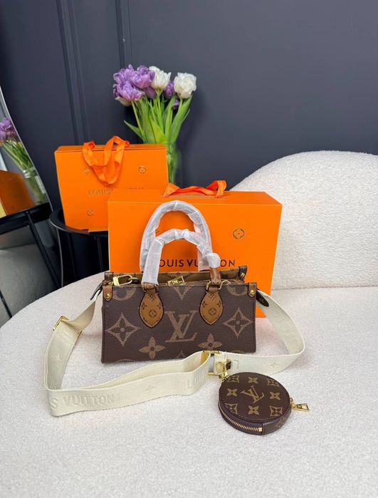 Сумка Louis Vuitton / сумочка луї вітон коричнева