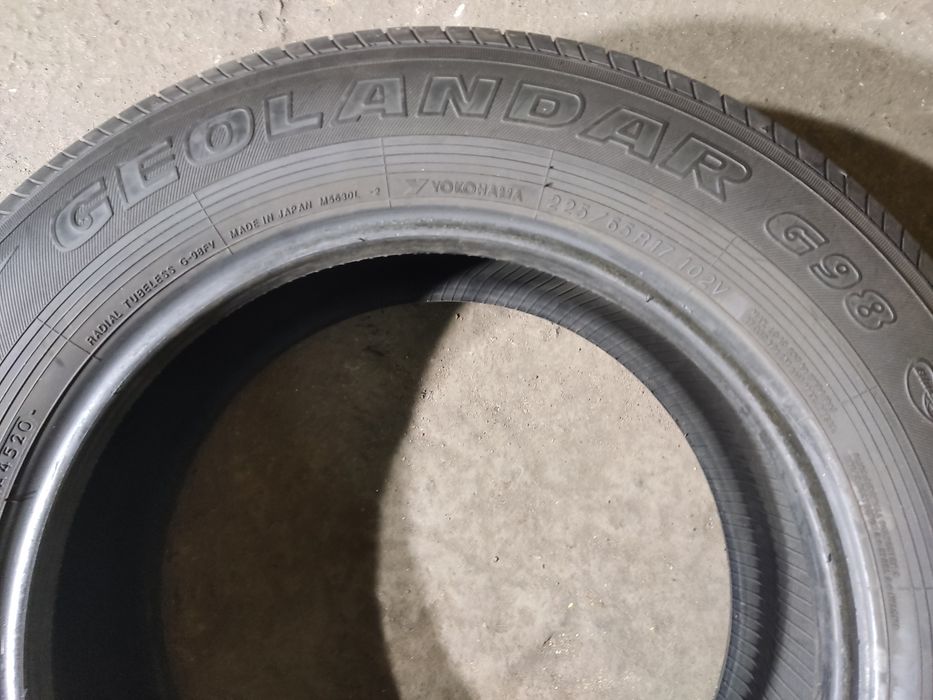 шини yokohama geolandar g98 FV 225/65r17