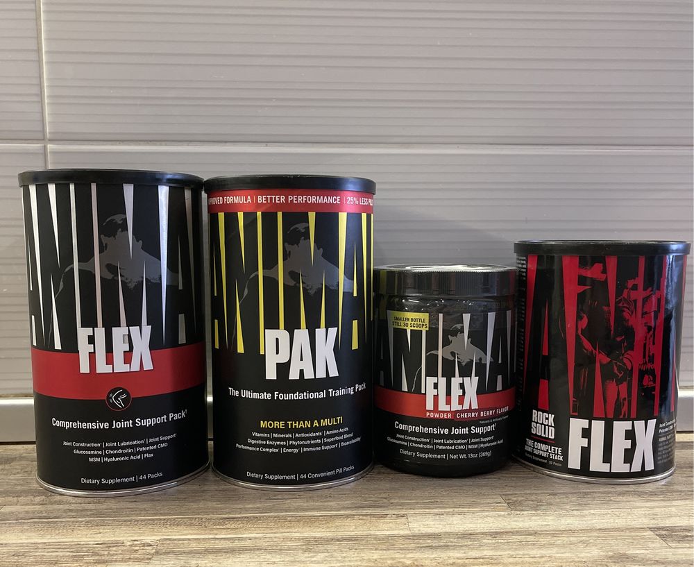 Universal Animal Flex, Animal Pak, Сuts, Stak, M-stak в порошке и табл ...