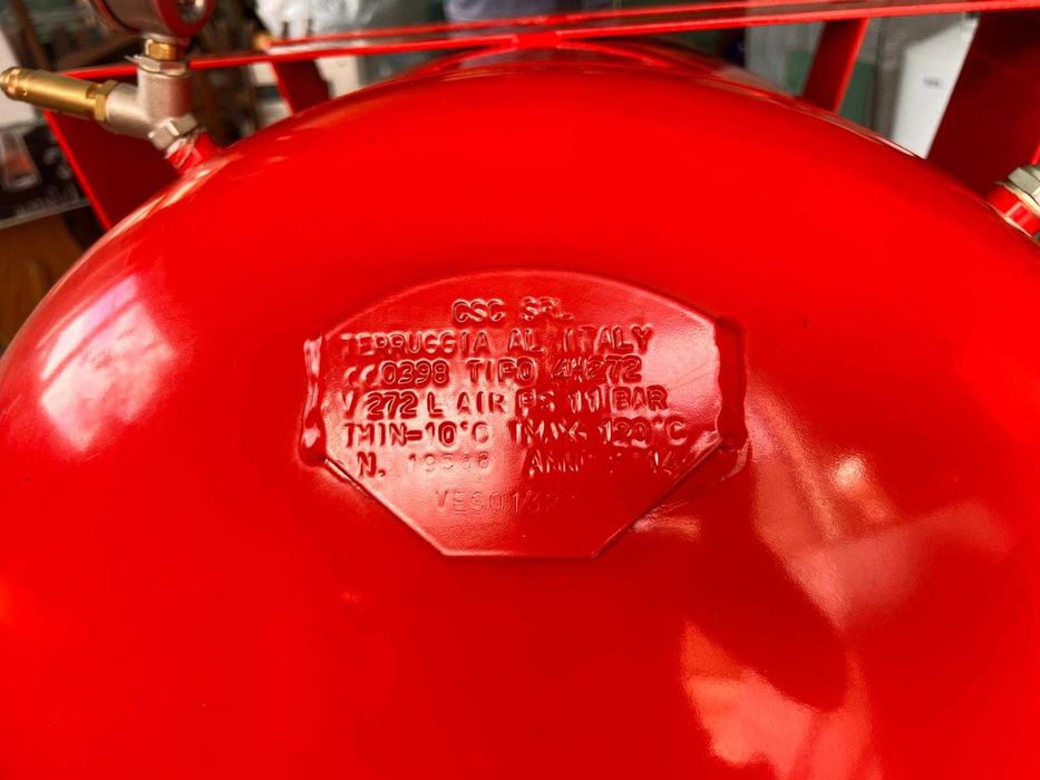 Zbiornik ciśnieniowy CSC 272L • 11 BAR • + Osprzęt • Stan bardzo dobry