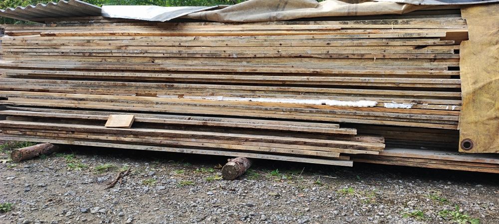 Stemple budowlane drewniane