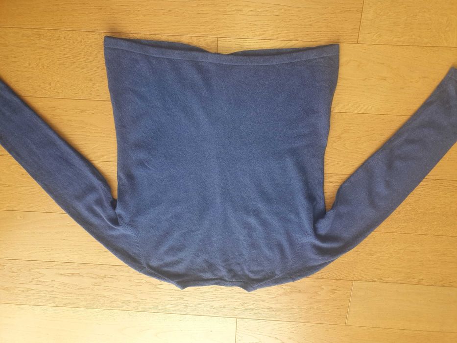Sweter kardigan 100 % kaszmir L Denner cashmere