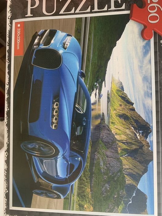 Пазли 260 шт, спорткар