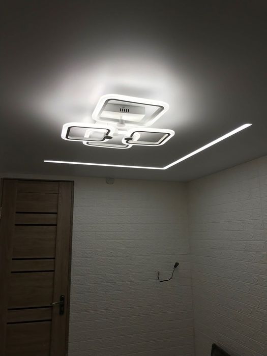 Натяжные потолки,Натяжні стелі.