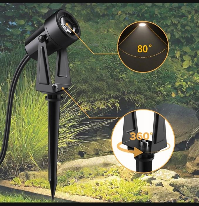 Yuusei 8szt lamp ogrodowych.