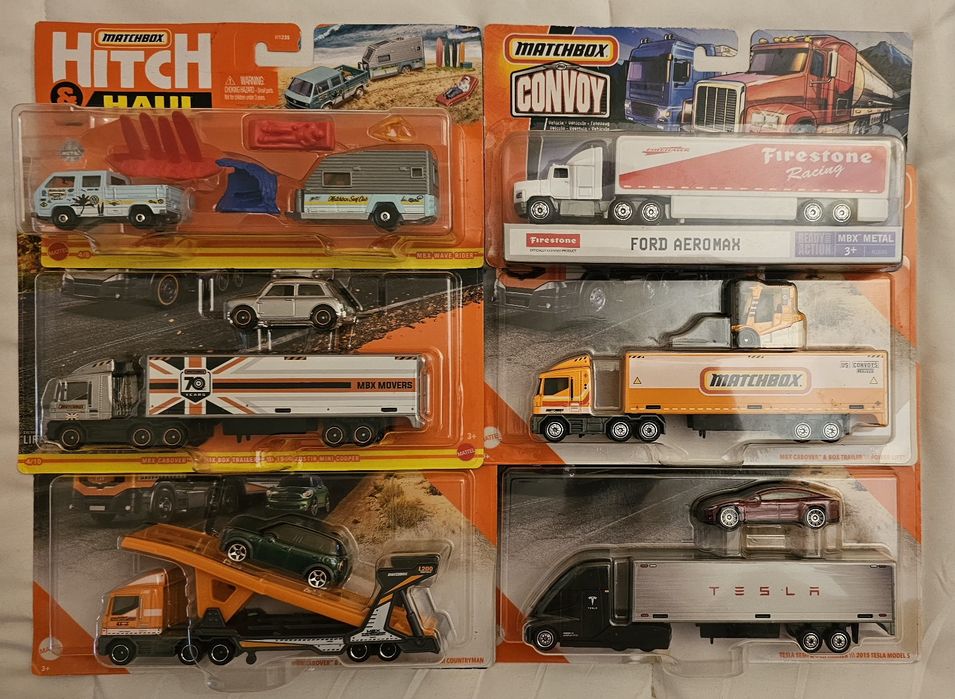 Matchbox vários modelos