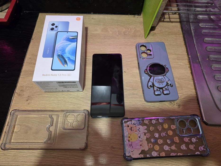 Redmi Note 12 Pro 5G 6/128 stan idealny. Komplet, Chrzanów