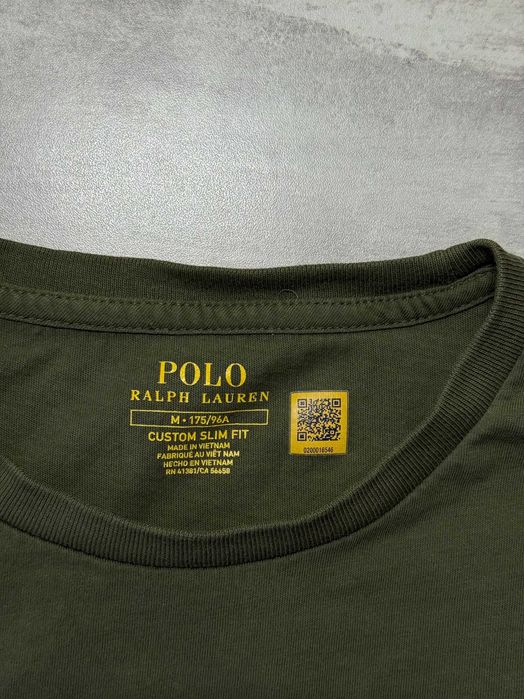 Чоловіча футболка polo ralph lauren center logo slim fit M