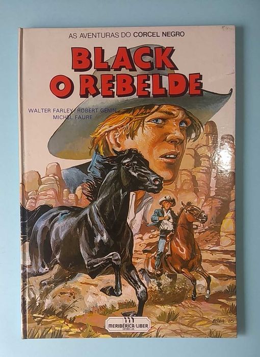 As Aventuras do CORCEL NEGRO - Edições em CAPA DURA Meribérica