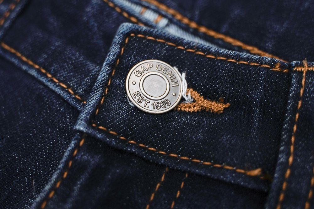 GAP | FOREVER LEGGING | Piękne Niebieskie Jeansy Damskie Skinny r.24R