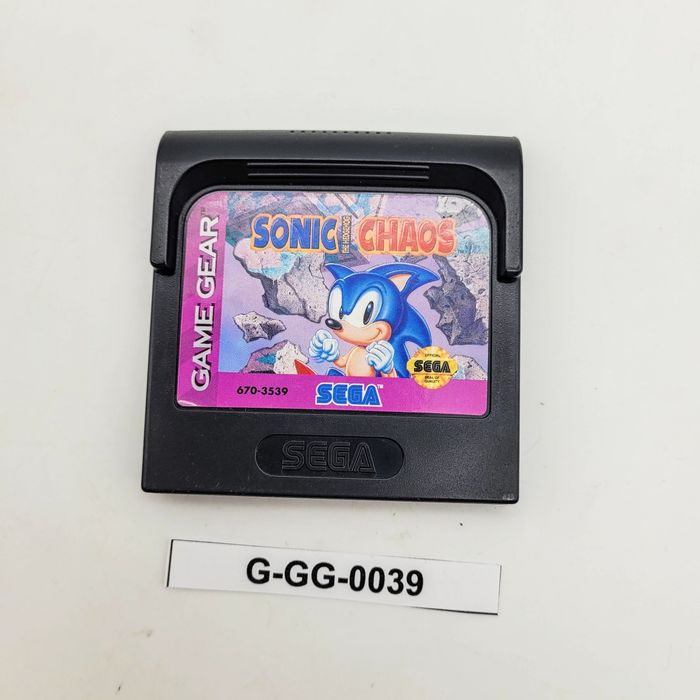 Sonic Chaos Sega Game Gear (GG)