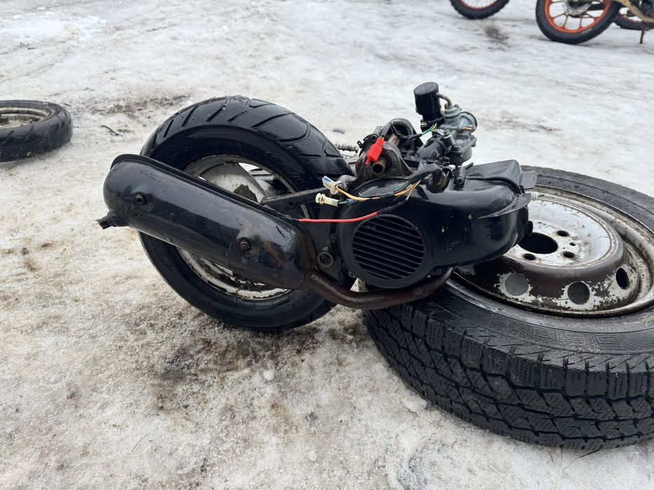 Мотор ямаха джог на скутер 2Т 50 кубов